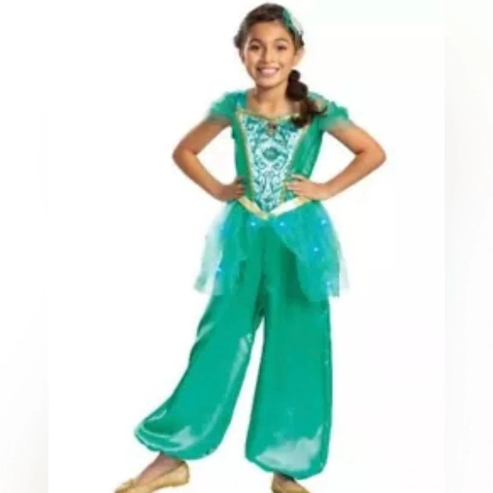 Kids' Disney Princess Jasmine Halloween Costume Size 4-6X SP - Picture 10 of 10
